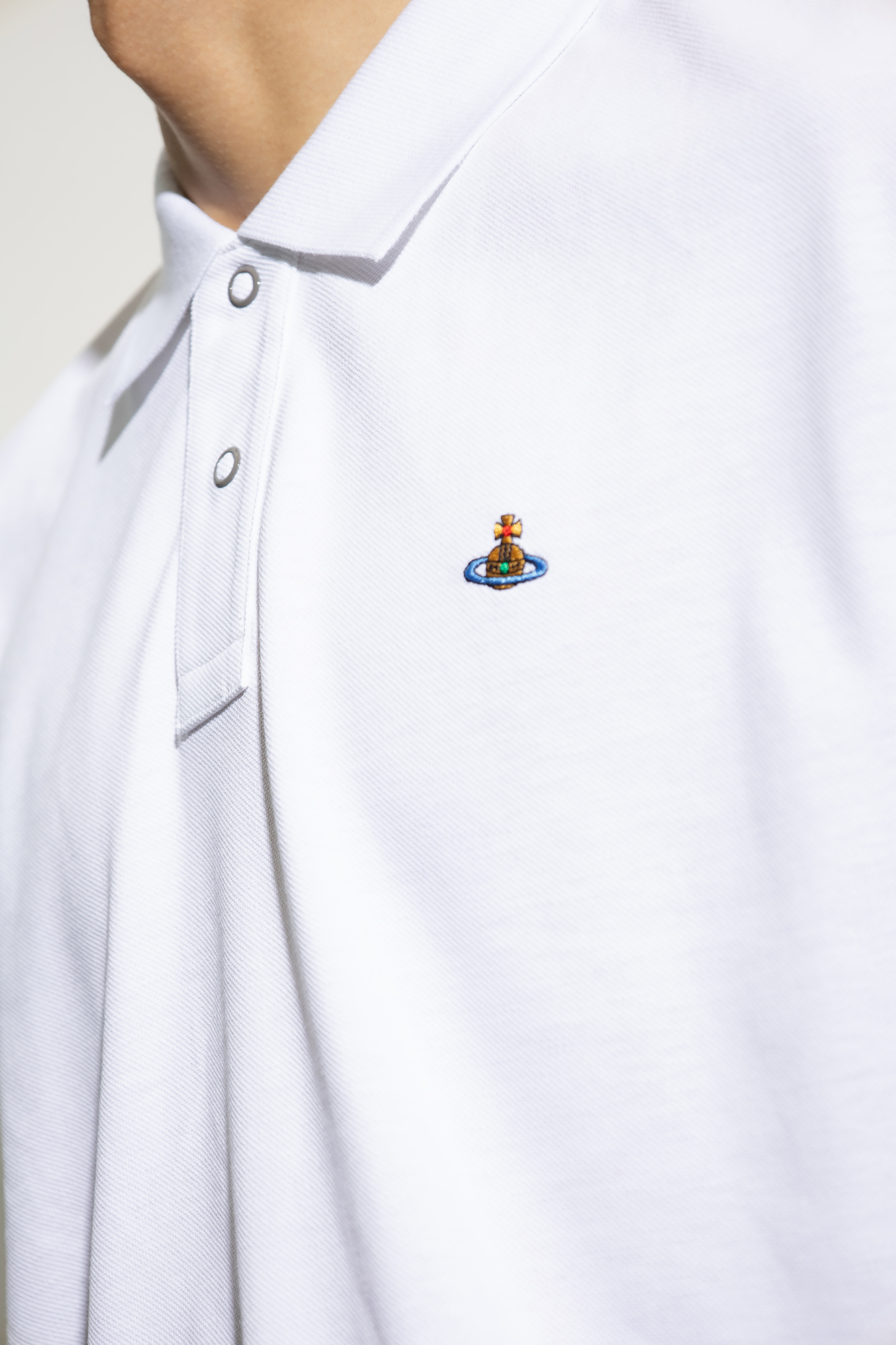 White vivienne cheap westwood polo